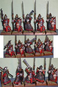 Dark Elf Warriors by SunHunter