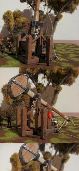 Bretonnian Trebuchet by szeli