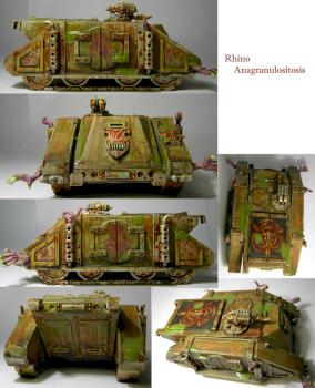 Rhino Nurgle by LordThanatos