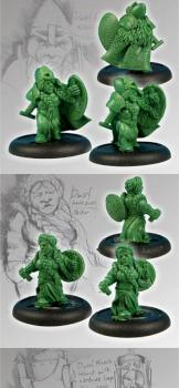 Dwarf greens work in progress by Scibor