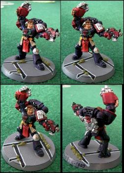 Captain Cortez of the Crimson Fists by Inferno40K