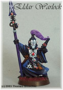 Eldar Warlock by Aziraphale