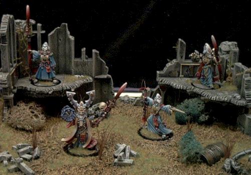 Eldar Seers Council by noxious1981