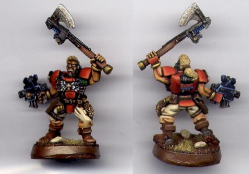 Space-marines scouts by hervé