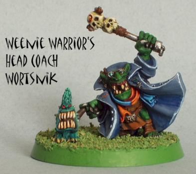 Blood Bowl Goblin Head Coach by Aziraphale
