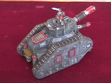 My first imperial Leman Russ Tank! by sp.marine