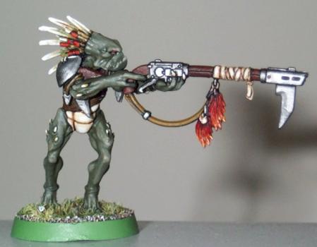 Kroot Warrior by gtblakey