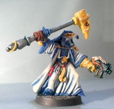 Osiris, sorcier élu de Tzeentch by Wisegolem
