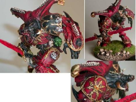 Khorne Daemon Prince by crimslain