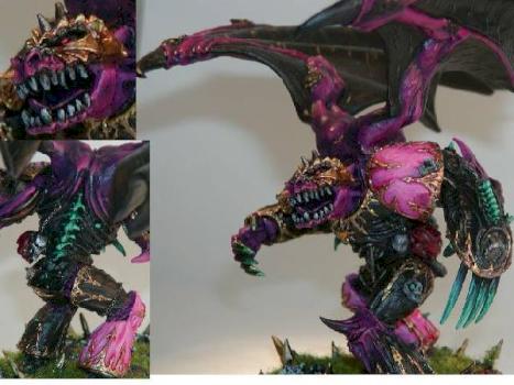 Haedron Painbringer, Space Marine Sorceror Lord by crimslain