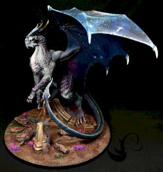 Krondys Galaxy Dragon by RhinoAndNavelStudio