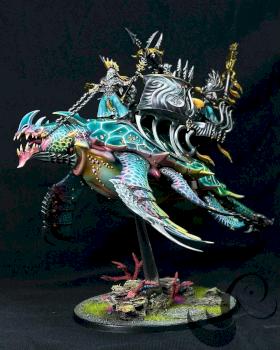 Idoneth Deepkin lot by RhinoAndNavelStudio