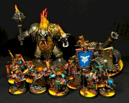 Chaos Dwarfs - Helsmiths of Hashut by RhinoAndNavelStudio