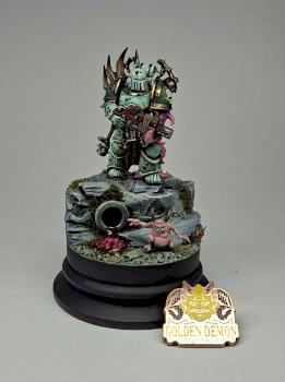 Plague Marine by Cuddledemon