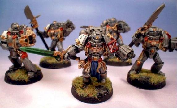 Grey Knight squad by Wrencher