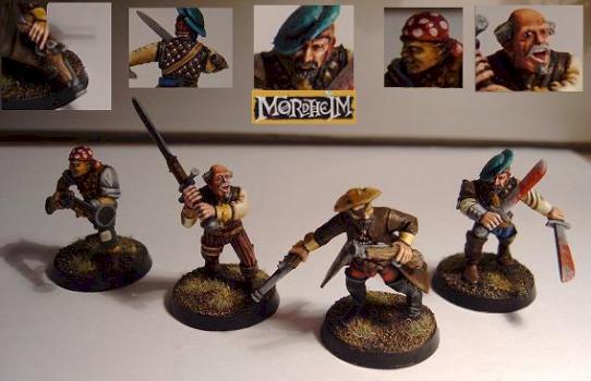 Mordheim Pirate Warband by Joshua