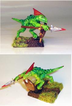 my first painted model by finnen