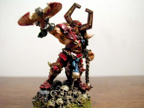 Khorne champion by XorgLeZombie