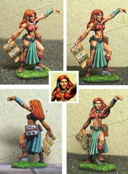 Laurana - 1st metallic mini painted by Dark Schneider123