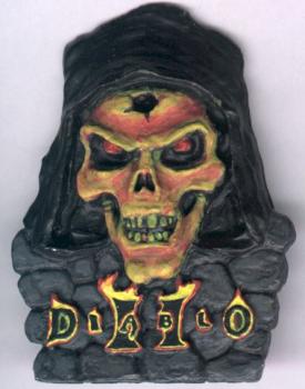 Diablo II Spectre Head by PurrpledOne