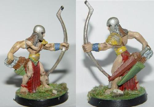 Sidhe Archer (captain of the warband) by Jerod