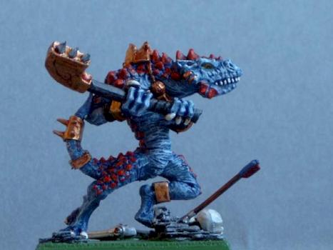 Kroxigor, wip by Golden Diablo