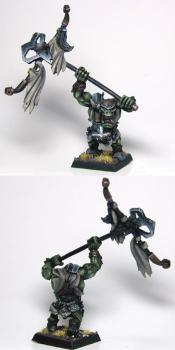 Limited Black Orc Standard by weina