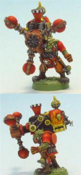 Space Ork with a Shokk Attack Gun by supermillo