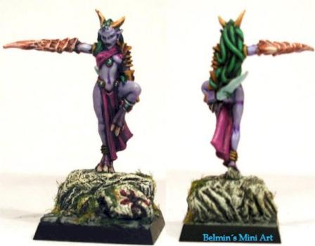 Slaanesh Daemonette by belmin