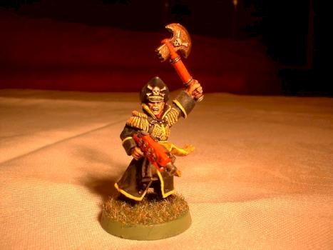 Imperial Guard Commissar by cobalt40k