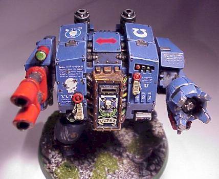 Ultramarines Dreadnought (New Angle) by SolidSnake
