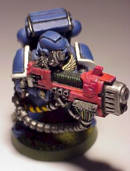 Ultramarines Plasma Devastator by SolidSnake