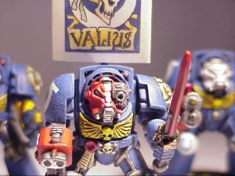 Ultramarines Terminator Sergeant by SolidSnake