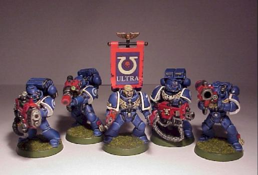 Ultramarines Devastator Squad by SolidSnake