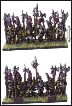 Warmaster Halbardiers by Braenslaw