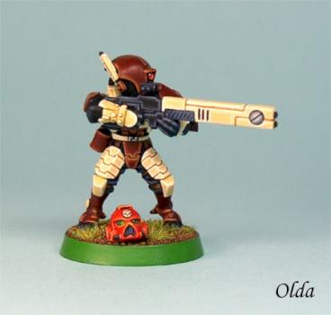 Tau Fire Warrior by Olda