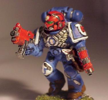 Ultramarines Tactical Sergeant by SolidSnake