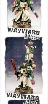 Dark Angels Sergeant (Detail) by w4yw4rd