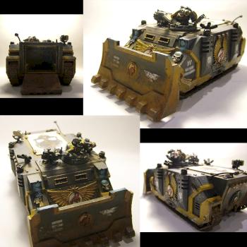 Red Scorpions Command Rhino by Relaxdesign minis