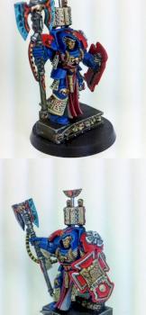 Librarian in Tactical Dreadnought (Terminator) Armor w/ Storm Shield by Twon