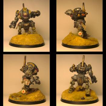 Red scorpions Deredeo 'Eddy' Dreadnought by Relaxdesign minis