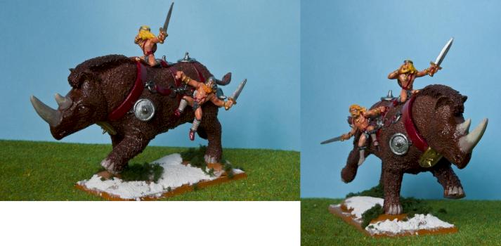 Barbare Rhinoceros by David Kolacinski