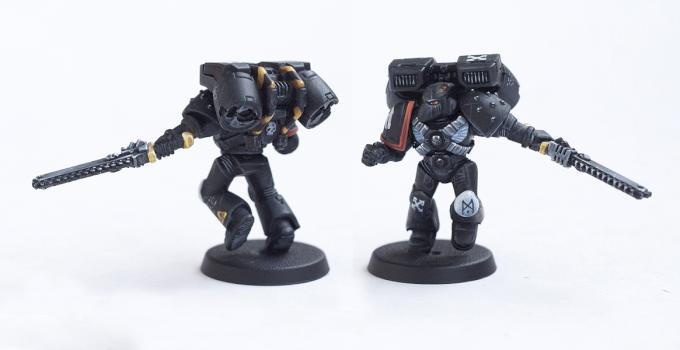 Raven Guard Assault Marine by Comitiva Carmina