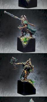 Necron Overlord by Reynevan