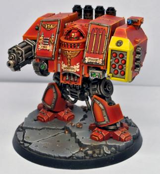 Space Marine Venerable Dreadnought by Under9