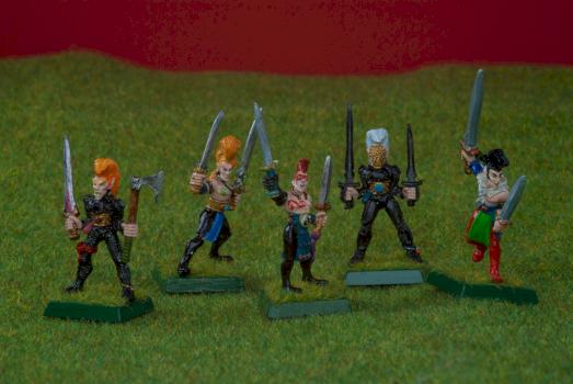 Wardancers wood elves by David Kolacinski