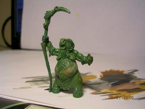 Beastmen bray shaman by ganzknapp
