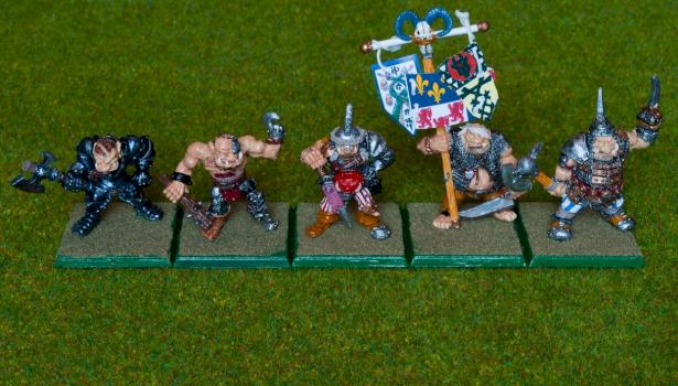 Ogres mercenaries by David Kolacinski