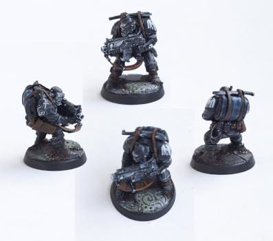 Raven Guard Scout by Comitiva Carmina