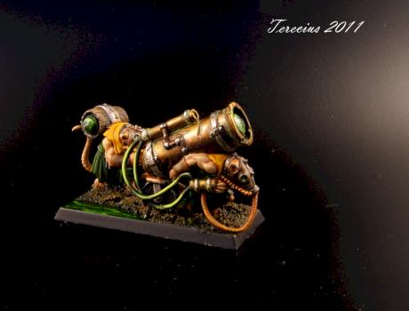 Skaven Plague wind mortar by Terecius